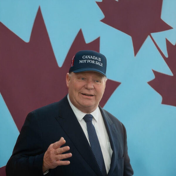 Canada Not For Sale' hats Ontario business