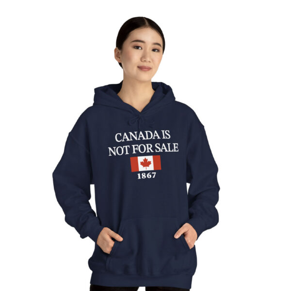 Canada is Not for Sale 1867 Hoodie