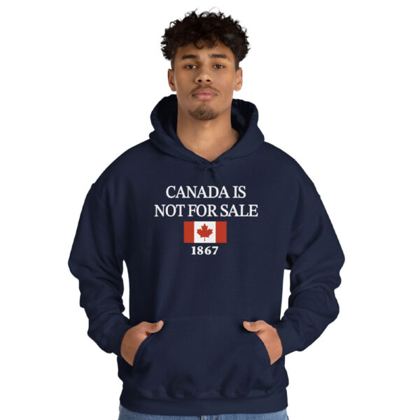 Canada is Not for Sale 1867 Hoodie