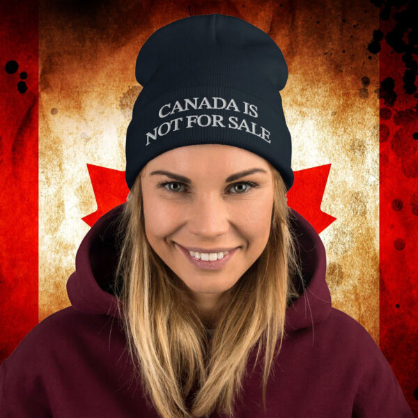 Canada is not for sale beanies hat