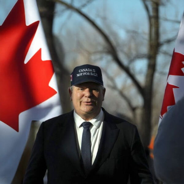 Where did Doug Ford get his 'Canada Not For Sale' hat